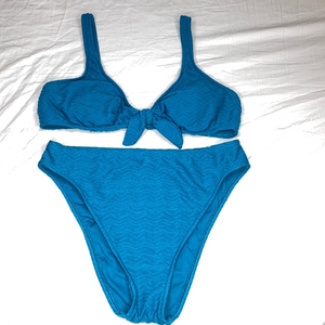 Mossimo‎ Textured Teal Bikini